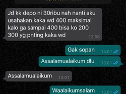 Chat Absurd Admin Judi Online (Lagi), Bikin Geleng Kepala