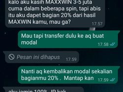 Chat Absurd Admin Judi Online (Lagi), Bikin Geleng Kepala