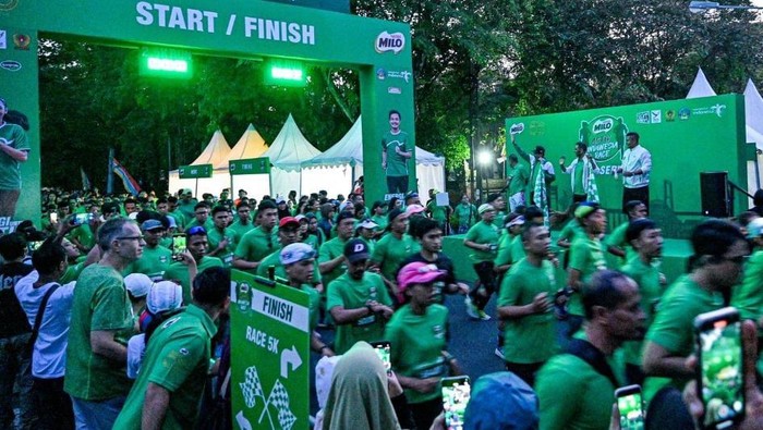 Milo berkomitmen untuk turut mewujudkan generasi masa depan Indonesia yang sehat, aktif, dan berkarakter. Salah satunya lewat lomba lari.