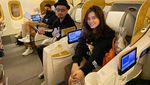 Denny Sumargo dan Istri saat Kulineran Romantis di Amerika
