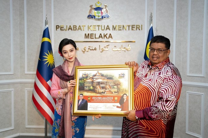 Fan Bingbing jadi duta pariwisata Melaka, Malaysia Fan Bingbing jadi duta pariwisata Melaka, Malaysia