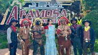 Fan Bingbing berkunjung ke A’Famosa Theme Park (Fan Bingbing/Instagram)