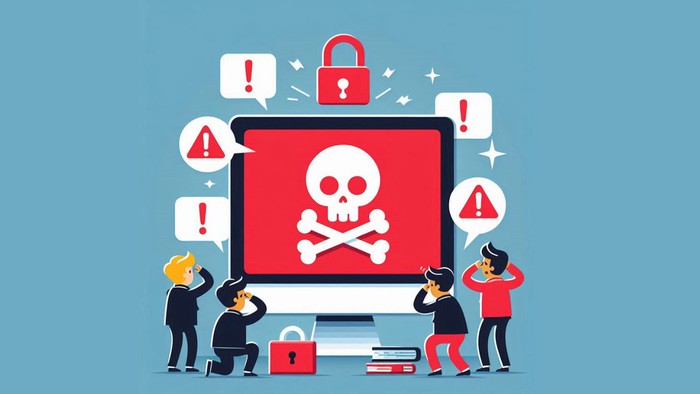 Ilustrasi Serangan Ransomware