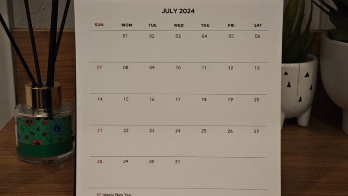 Kalender bulan Juni 2024 (Urwatul Wutsqaa/detikSulsel)