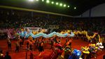 Serunya Kejuaraan Barongsai dan Tarian Naga di Madiun