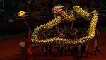 Serunya Kejuaraan Barongsai dan Tarian Naga di Madiun