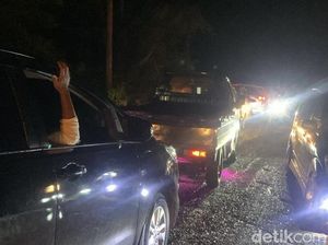 Jalan Poros Maros-Bone di Tompo Ladang Macet 3 Km Malam Ini, Ada Truk Mogok