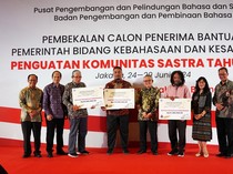 Kemendikbud Lanjutkan Bantuan Pemerintah Bagi Komunitas Sastra