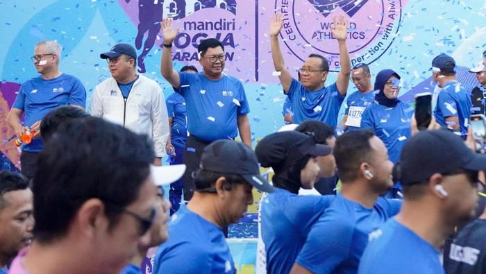 Potret Kemeriahan Mandiri Jogja Marathon, Diikuti 8.000 Pelari