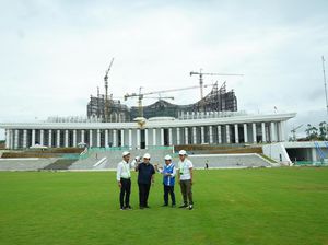 Erick Thohir Sebut Lapangan Upacara & Istana Presiden IKN Bisa Kelar Tepat Waktu