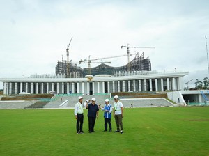 Erick Thohir Sebut Lapangan Upacara & Istana Presiden IKN Bisa Kelar Tepat Waktu