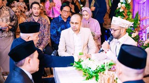 Raffi Ahmad menjadi saksi dalam pernikahan karyawannya, Haikal. Foto: dok. Instagram Raffi Nagita
