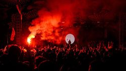 Warna-warni Festival Glastonbury Warna-warni Festival Glastonbury