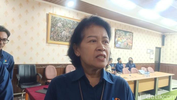 Kepala BPS Provinsi Bali Endang Retno Sri Subiyandani ketika ditemui di kantor BPS Provinsi Bali pada Senin (1/7/2024).