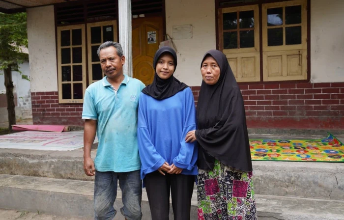 Atul, gadis asal Lombok Timur berhasil diterima di prodi Akuntansi UGM.
