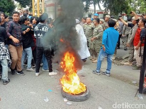 3 Mahasiswa di Gorontalo Diduga Dipukul Aparat Saat Demo Tolak RUU Penyiaran