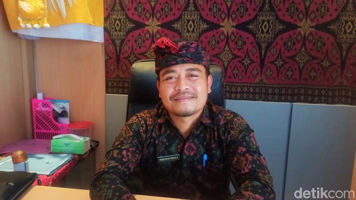 Direktur Utama Perumda Tirta Tohlangkir Karangasem I Komang Haryadi Parwatha (I Wayan Selamat Juniasa/detikBali)