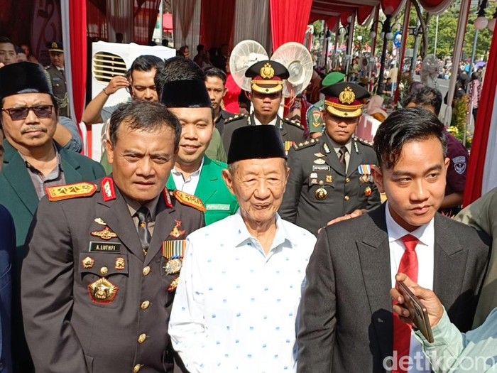HUT Bhayangkara ke-78 di Kota Semarang, Senin (1/7/2024).