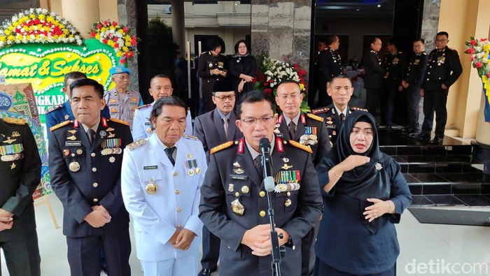 Irjen Abdul Karim di Polda Banten (Foto: Bahtiar/Detikcom)