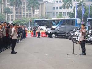 2.959 Personel Amankan Pesta Rakyat HUT Bhayangkara di Monas Siang Ini
