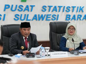 BPS Sebut Inflasi di Sulbar Jauh di Bawah Standar Nasional