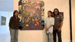 Keren! Kelompok Seniman Muda Yogyakarta Ini Pamerkan Seni Lukis Unik