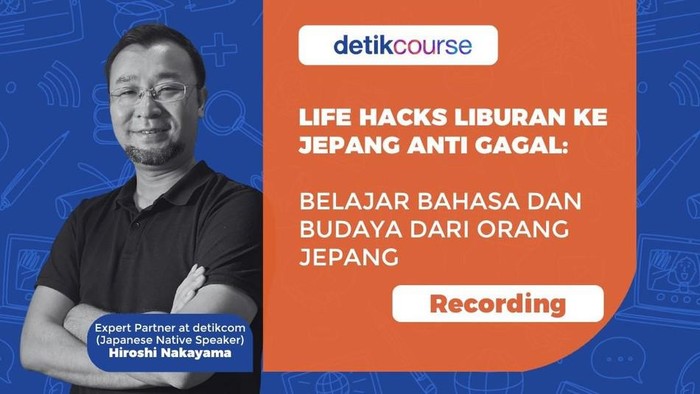 Kursus Bahasa Jepang by detikEvent