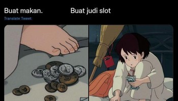 Pelit buat makan diri sendiri, lebih milih kasih makan admin judi online. Foto: X/txtdrjudi