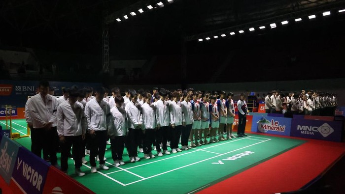 Mengheningkan cipta untuk Zhang Zhi Jian warnai Kejuaraan Asia Bulutangkis Junior 2024, Senin (1/7/2024).