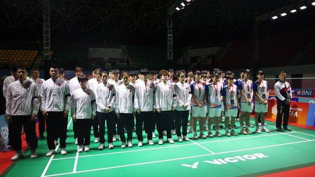 Mengheningkan cipta untuk Zhang Zhi Jian warnai Kejuaraan Asia Bulutangkis Junior 2024, Senin (1/7/2024).