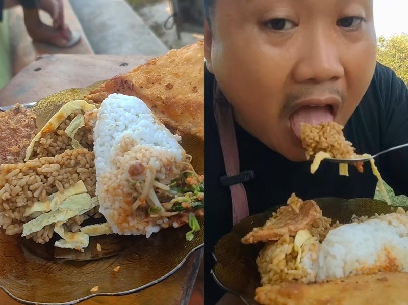 nasi goreng dan nasi pecel murah meriah di Grobogan, Jawa Tengah