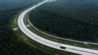 Direktur Operasi III HKI Aditya Novendra mengatakan bahwa hingga akhir Mei 2024, progres segmen Tanjung Pura-Pangkalan Brandan sudah mencapai 92,05%.