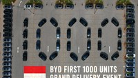1.000 Unit Mobil Listrik BYD Siap Ramaikan Jalanan Indonesia