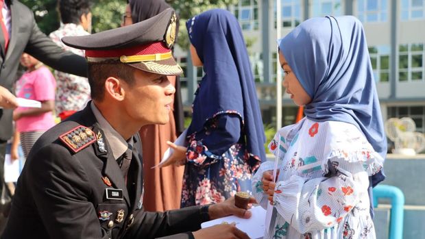 Peringatan Hari Bhayangkara 2024 di Kota Batu.