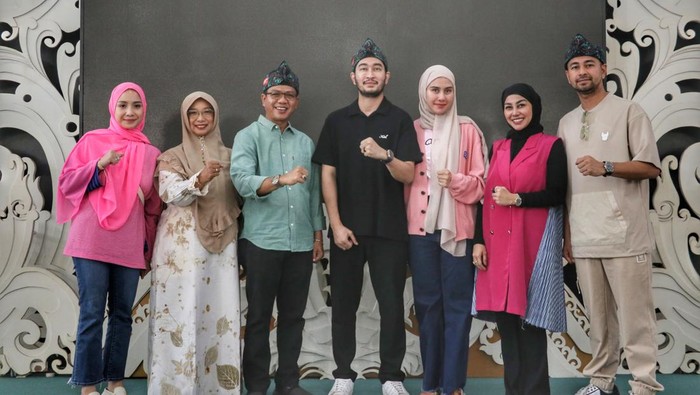Pertemuan Bupati Bandung Dadang Supriatna dan Raffi Ahmad