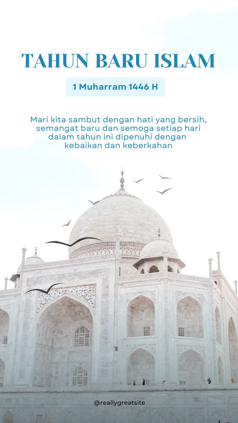 Poster Tahun Baru Islam 1446 H