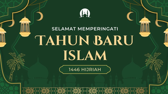 Poster Tahun Baru Islam 1446 H