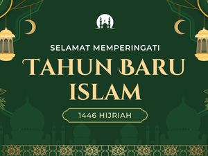 25 Gambar Poster Tahun Baru Islam 1446 H/2024 M serta Ucapannya