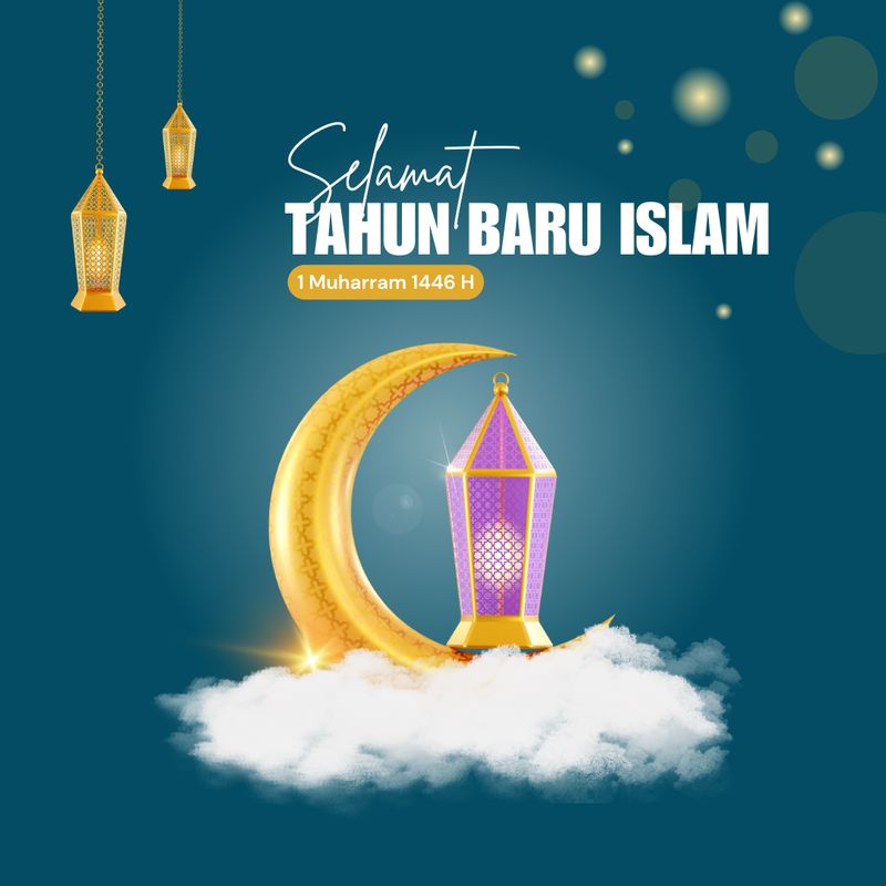 Poster Tahun Baru Islam 1446 H