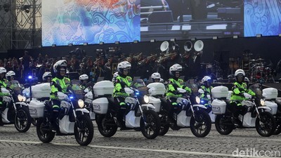 Potret Semarak HUT Ke-78 Bhayangkara di Monas