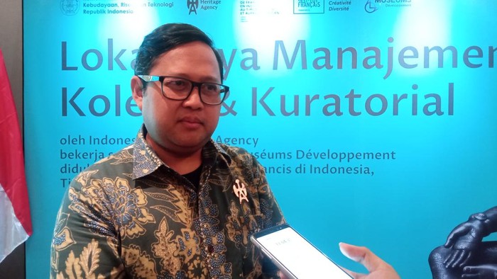 Prabawa Dwi Putranto selaku Ketua Tim Cagar Budaya IHA