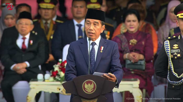 Presiden Jokowi di Hari Bhayangkara