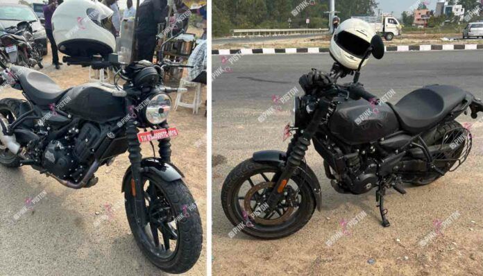 Royal Enfield Guerrilla 450.