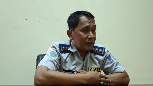 Sekretaris Dishub Lombok Barat Fathurrahman saat ditemui di kantornya, Senin (1/7/2024). (Ahmad Viqi/detikBali)