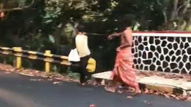 Tangkapan layar kebersamaan pelaku dan korban mutilasi di Garut