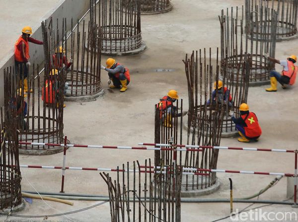 Proyek Gedung Oasis Central Sudirman Dilanjut, Ini Potretnya