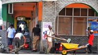 Pusat Badai Nasional AS (NHC) melaporkan bahwa badai Beryl yang saat ini berada sekitar 595 mil di sebelah timur Barbados, diperkirakan akan meningkat menjadi badai besar berbahaya saat mencapai Kepulauan Windward pada Minggu (30/6/2024) hingga Senin (1/7/2024). (REUTERS/Robertson S Henry)