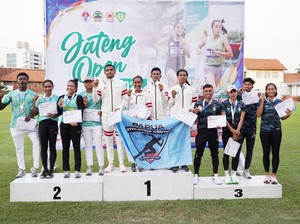 Papua Athletics Center Raih 7 Medali di Turnamen Jateng Open 2024