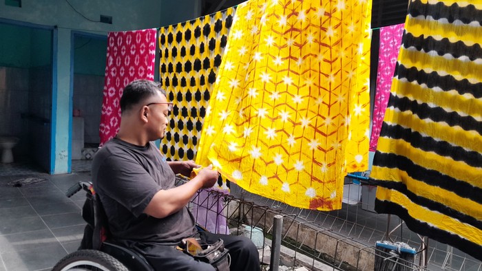 Batik Shibori Disabilitas Klaten