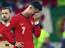 Momen Ronaldo Menangis Usai Gagal Eksekusi Penalti